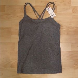 Uniqlo Crossback Bra Camisole Tank Top Womens